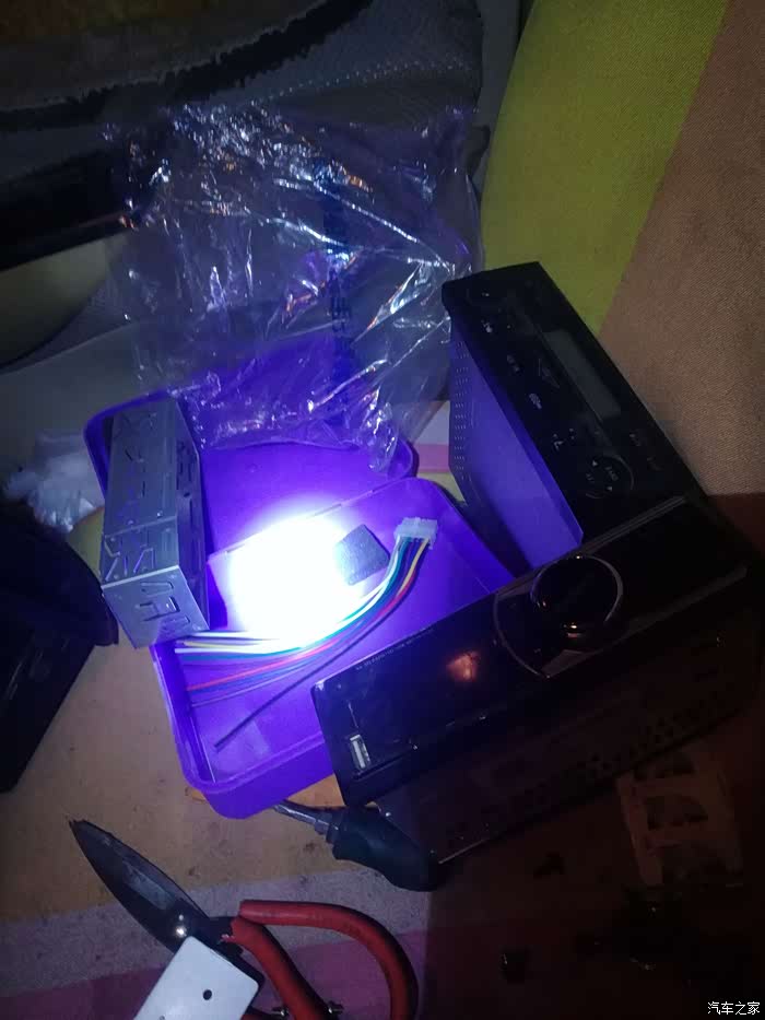 乐驰低配换中配收音机问题