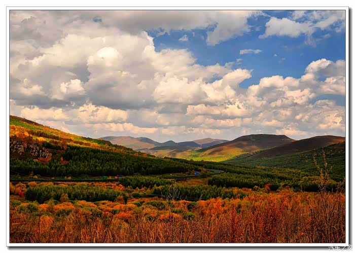 河北省承德市丰宁满族自治县坝上草原风光