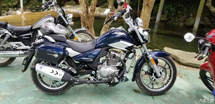 刚到手的豪爵tr150 还是热乎的