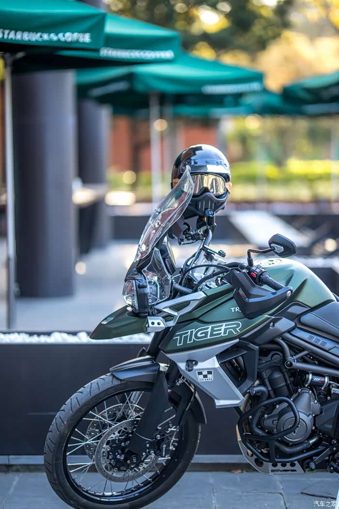 凯旋虎初体验 - tiger 800 xca