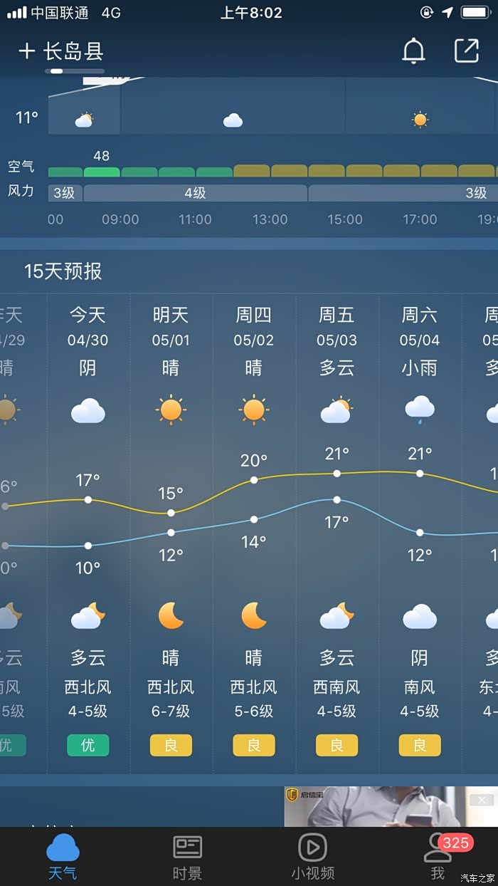 五一去蓬莱怎样 看天气预报2号12度 3号20度