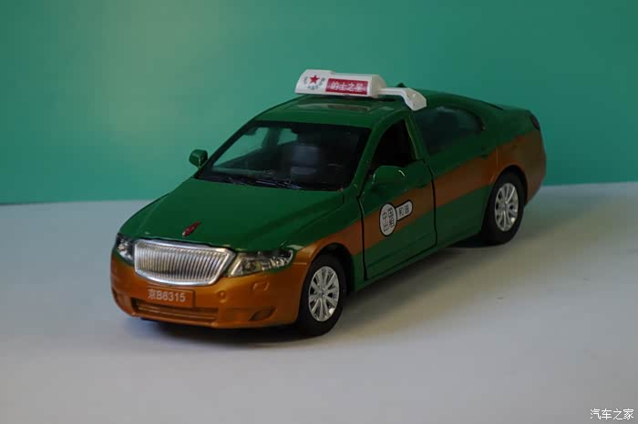 【我的z 态度】红旗h7出租车模型品鉴
