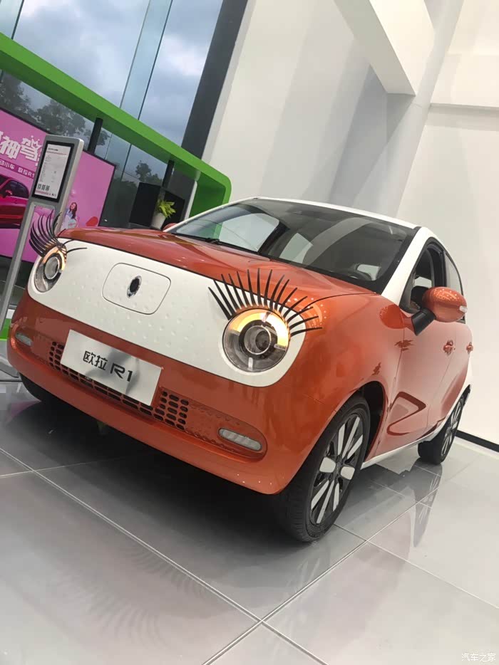 欧拉r1女神版电动车新生代