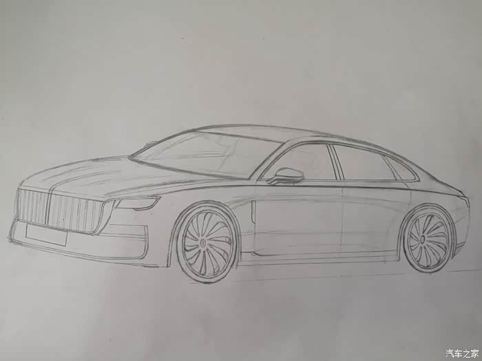 【图】全新换代红旗h7预测图_红旗h7论坛_汽车之家论坛