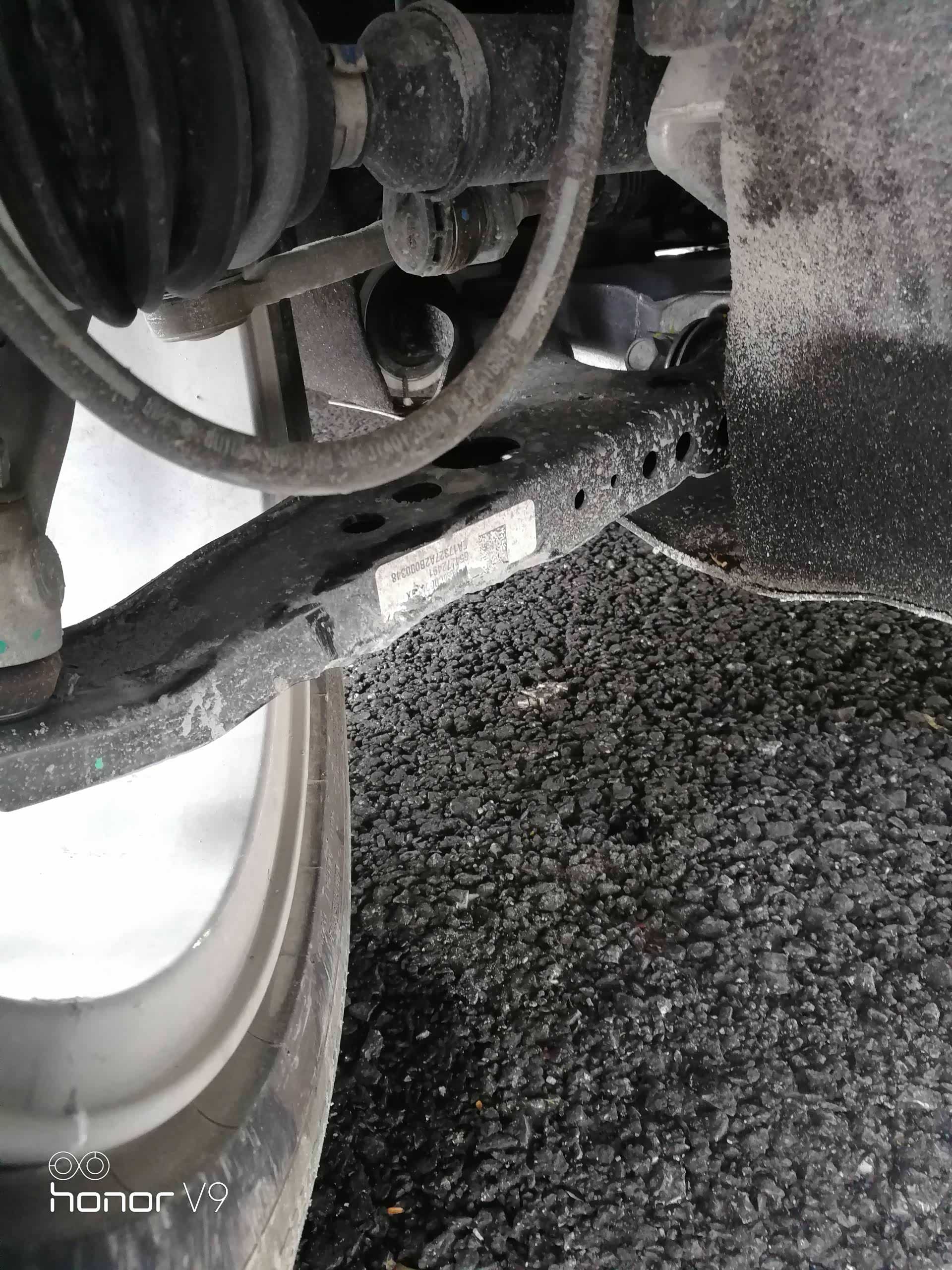 【图】右前轮掉坑,承重梁是否会变形._威朗论坛_汽车之家论坛