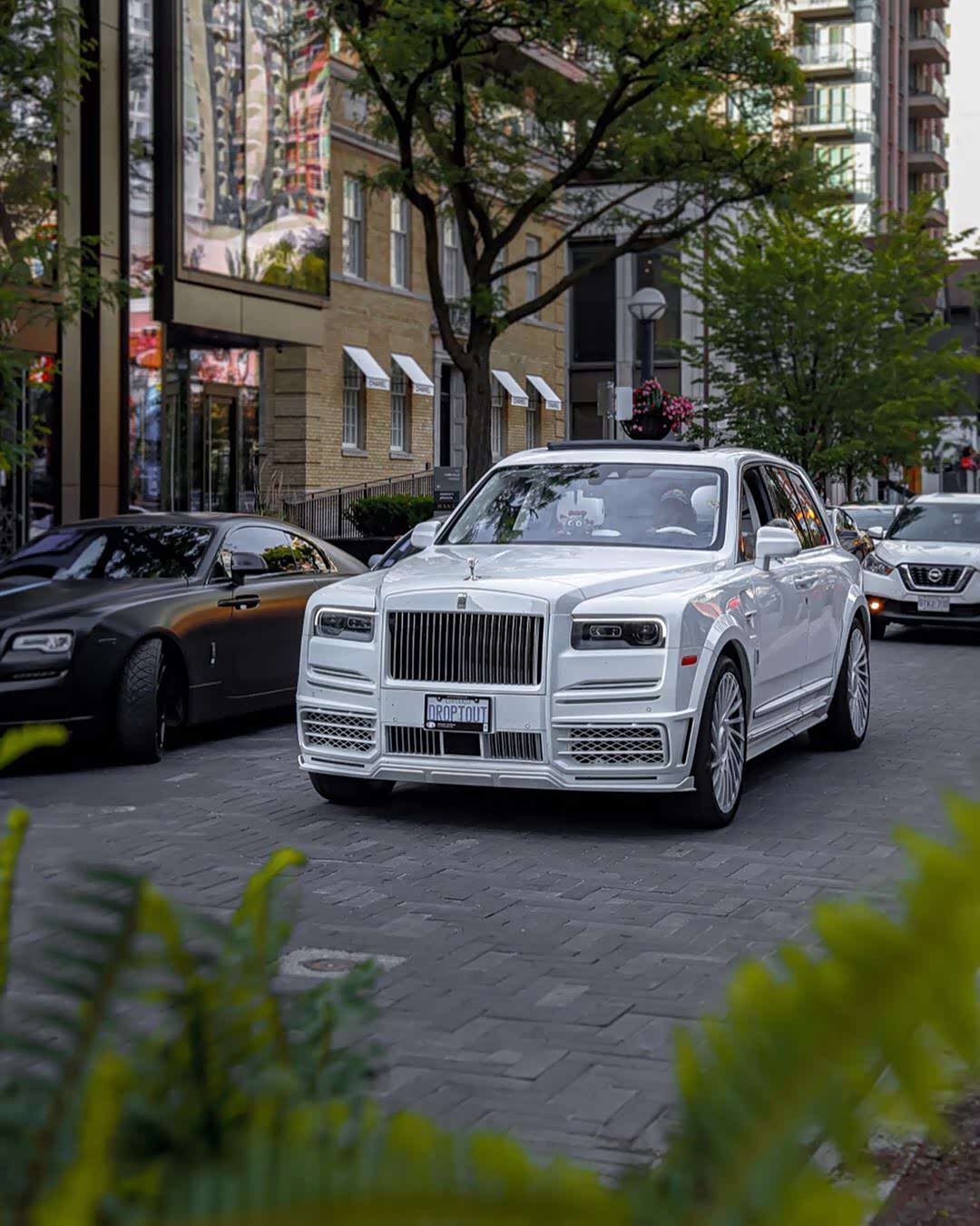 劳斯莱斯cullinan这车真大啊不这车真白