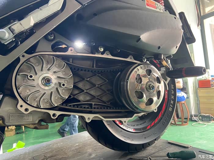 光阳ct250改装意大利malossi马鲁士全套传动