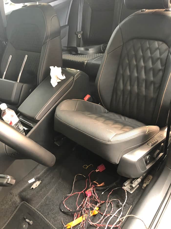 改装新帕萨特通风座椅