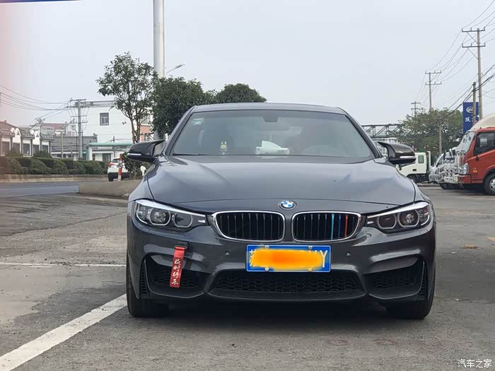 【图】圣诞节425矿石灰提车作业_宝马4系论坛_汽车之家论坛