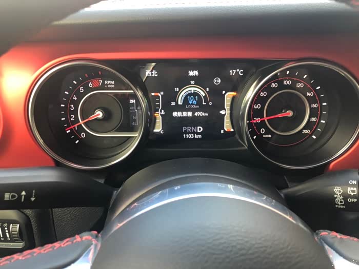 【图】提车俩周,晒个油耗_牧马人论坛_汽车之家论坛