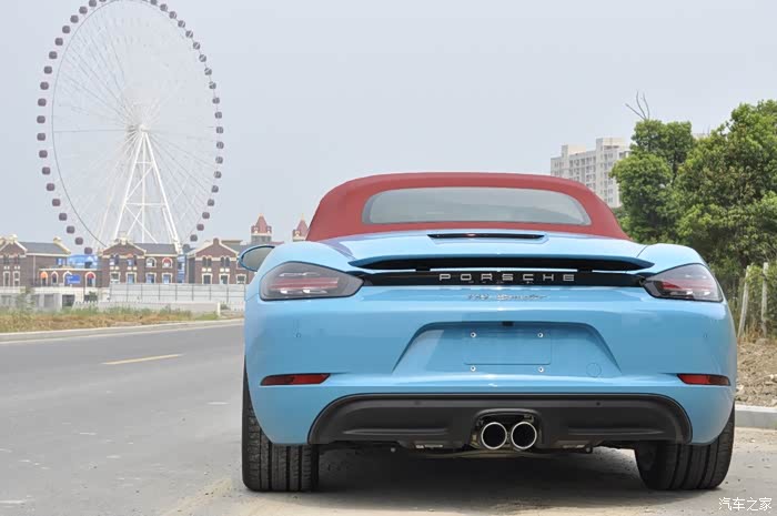 【图】迟到的porsche 718boxster迈阿密蓝作业_保时捷718论坛_汽车之