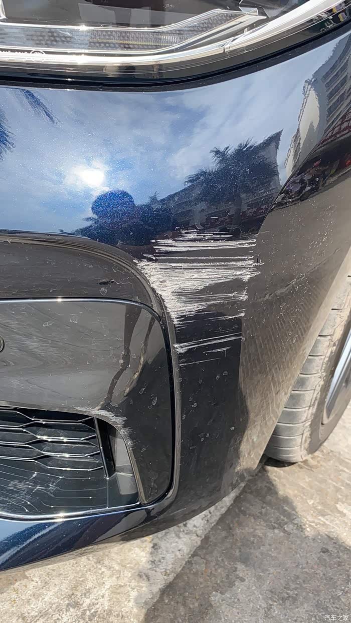 【图】早上才发一个帖子说划痕,现在又二血了_宝马3系论坛_汽车之家