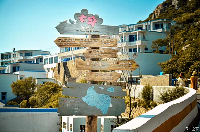 码头到花鸟村一段公路上 也有迷人风景 即使认为布置得,那也少精致和