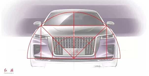 探秘红旗h9设计中的白银比例