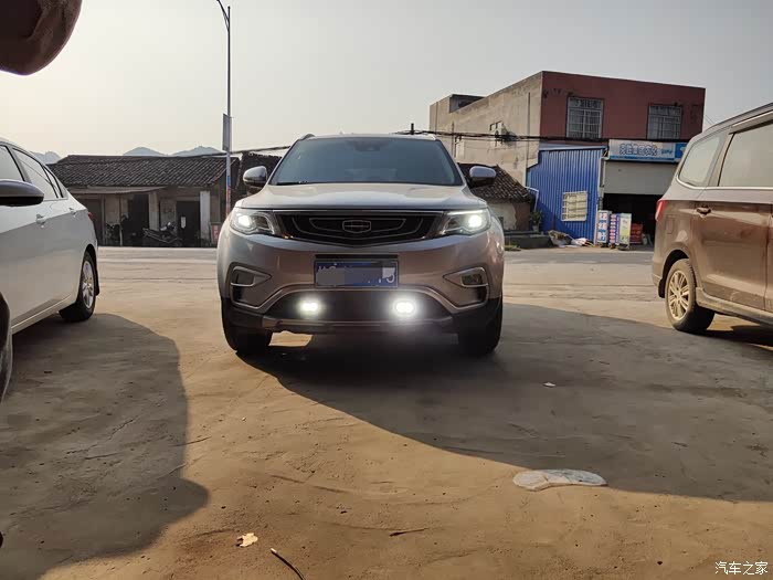 有没有装射灯的兄弟们