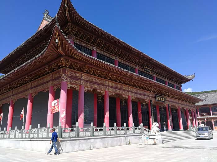 【吉林市cs75车友会】磨盘山万德寺 我和75来了