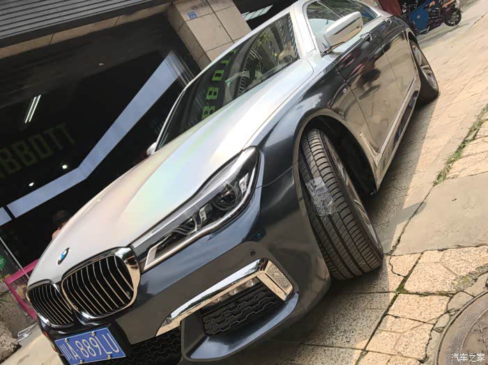 【图】19款7系,改黑白双色怎么样?_宝马7系论坛_汽车之家论坛