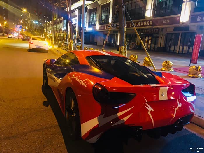 出法拉利488坐标成都