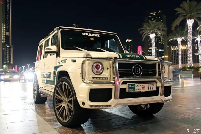 霸气侧漏的奔驰大g魅力无限大