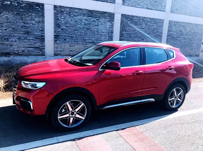 【图】缘分万千不如陪伴身边 提车红色h4_哈弗h4论坛_汽车之家论坛