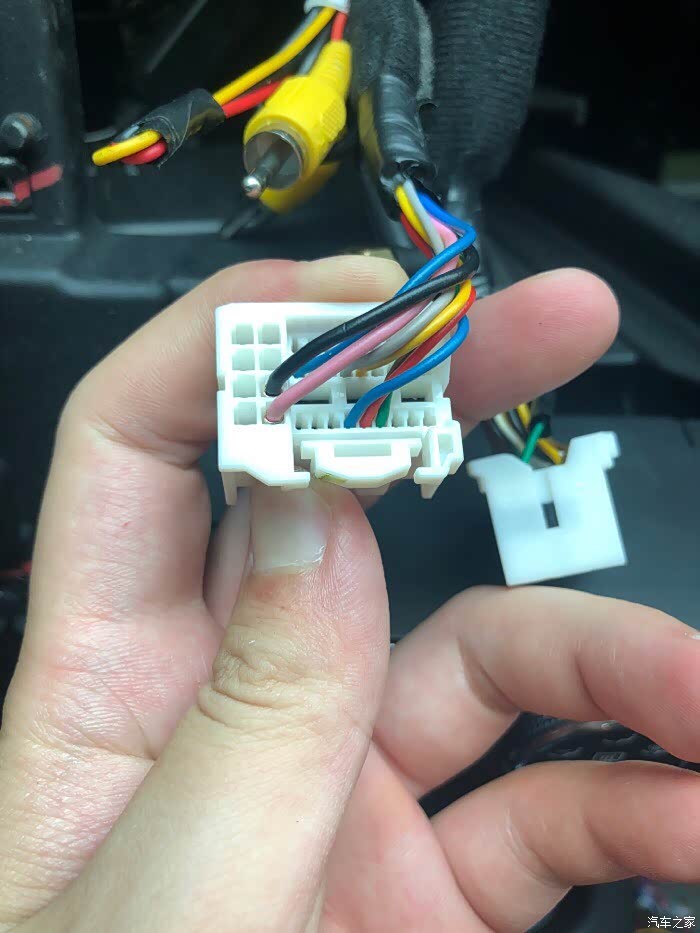 【图】你们的中控尾线也是这个接线顺序吗_起亚k3/k3s论坛_汽车之家