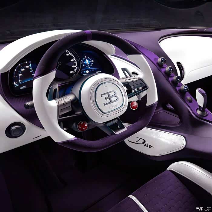 布加迪divo紫贵定制用钱砸出来的高贵气质和与众不同
