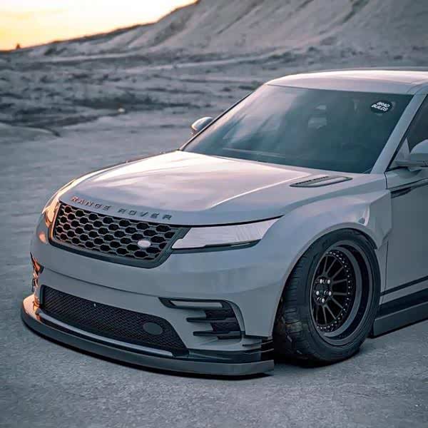 低趴改装的路虎揽胜,改装的真的是太帅了