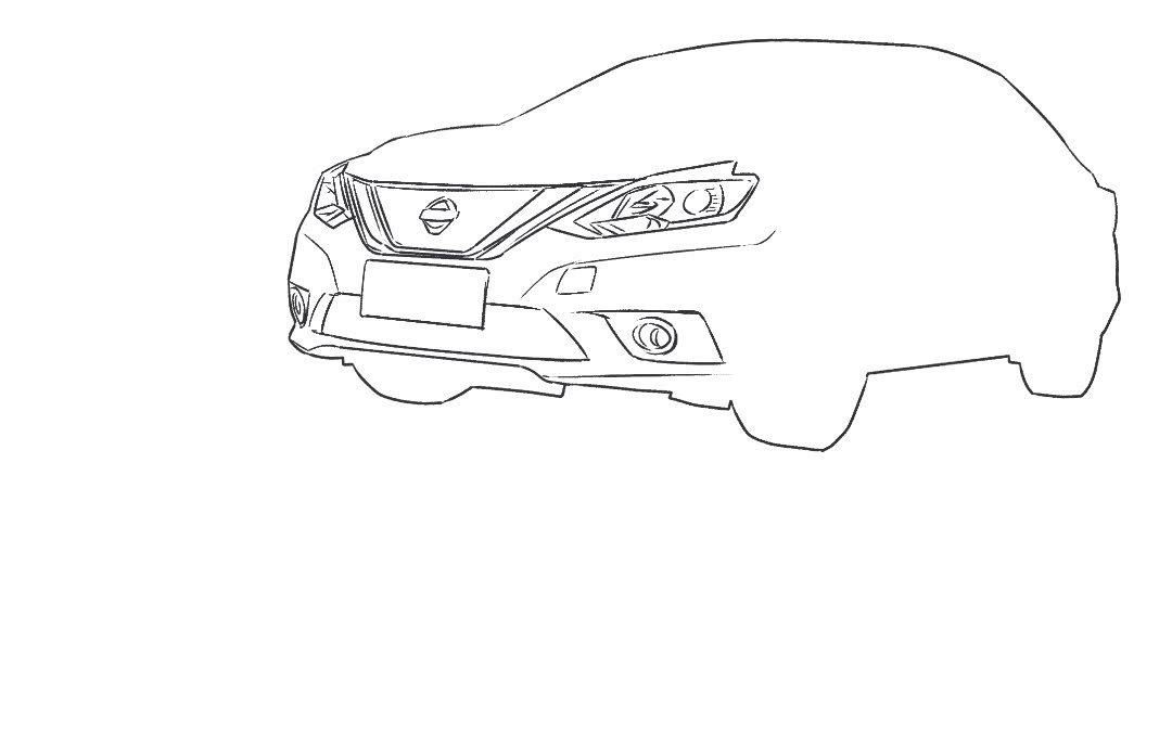 手绘新轩逸,致敬销量神车