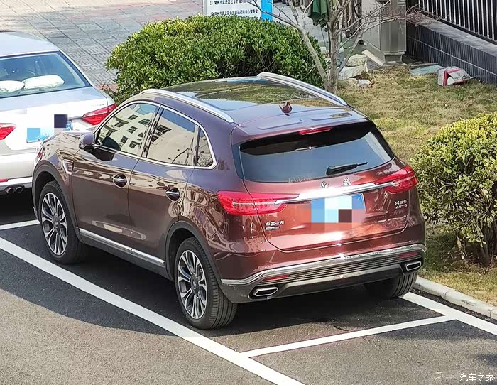 【图】岩浆棕的车比较少,把我的车发给大家看看_红旗hs5论坛_汽车之家