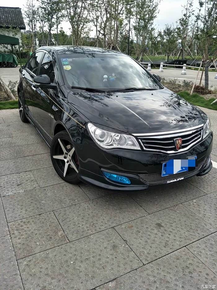 【图】350改17寸五福轮毂_荣威350论坛_汽车之家论坛