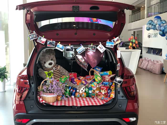 我想要后备箱的一车零食