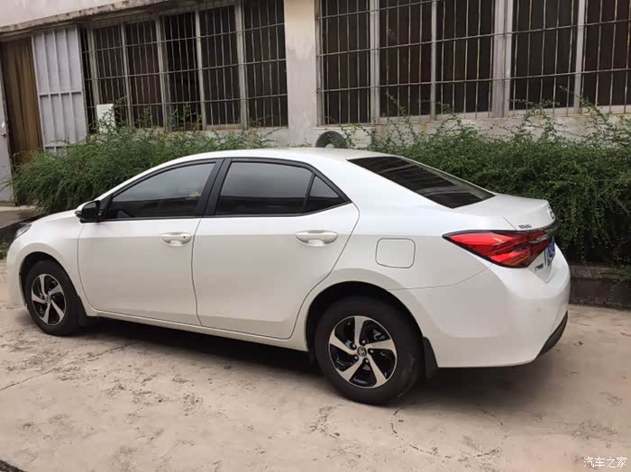 【图】大家车友来看看珍珠白补漆有没色差_雷凌论坛_汽车之家论坛