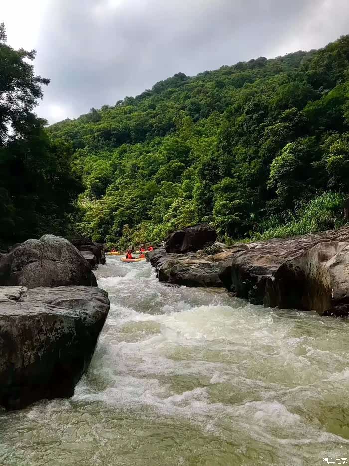 第七届潮汕帝豪gs车友自驾游诏安哈溪漂流