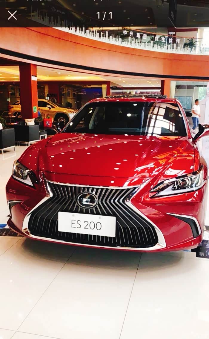 红色太漂亮了!_雷克萨斯es论坛_汽车之家论坛