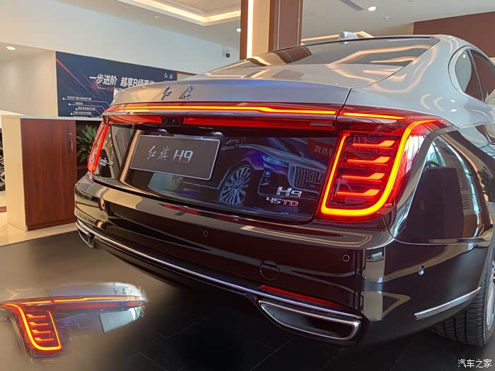 科技与豪华兼具探店体验红旗h9