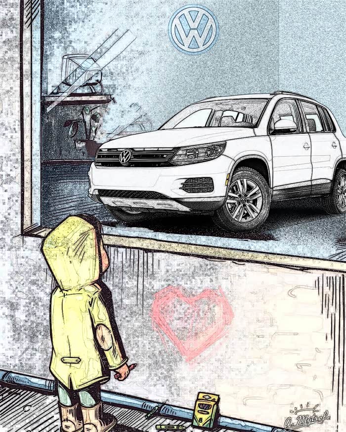 小孩子看车漫画途观望加精谢谢