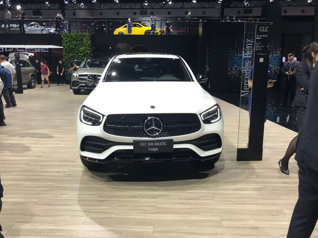 轿跑suv 奔驰glc coupe