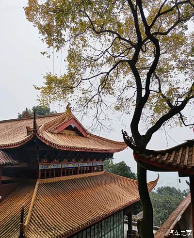 和沃尔沃s60l自驾游翠屏山风景区