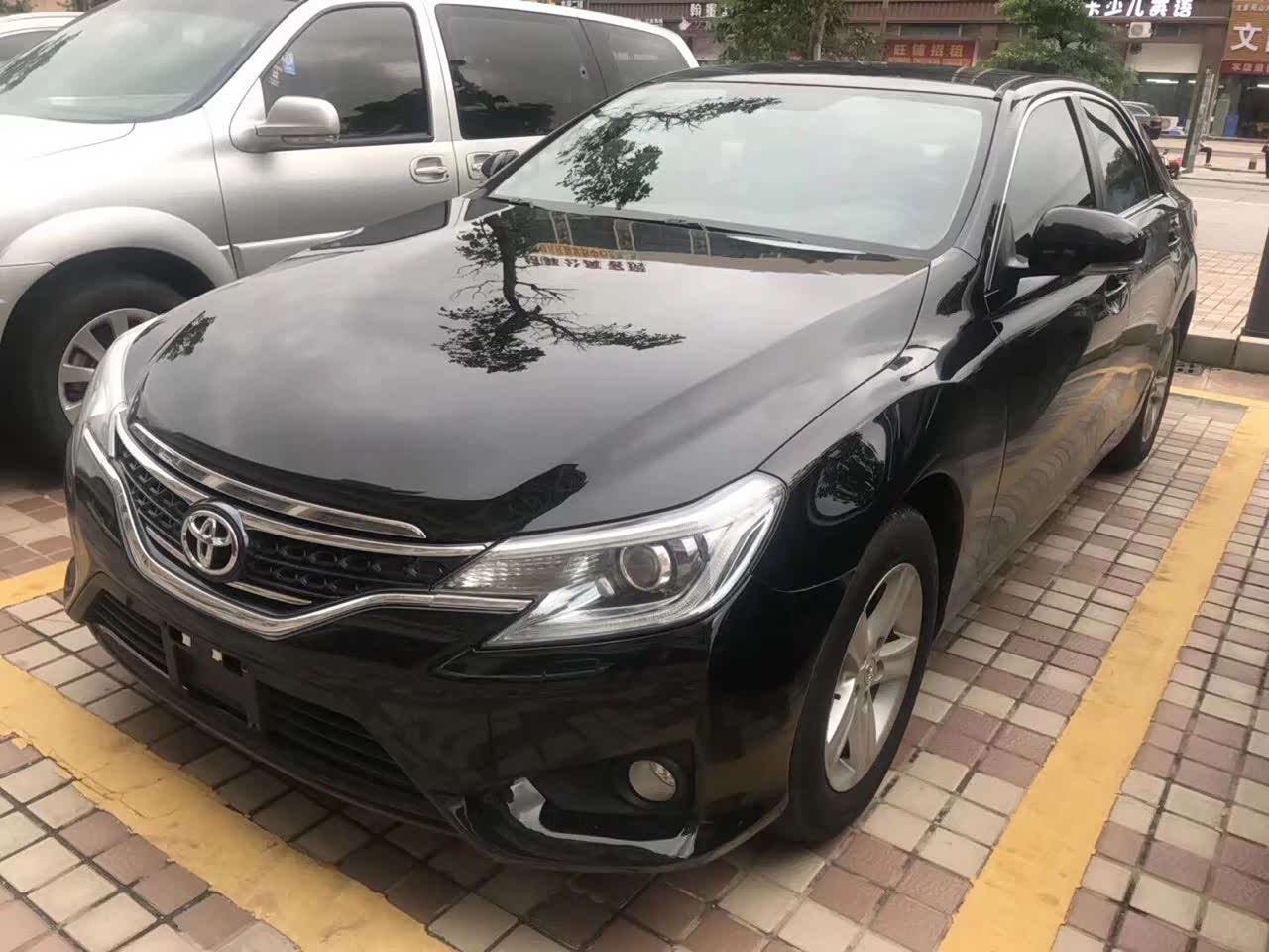 黑色的丰田锐志怎么能那么帅呀!