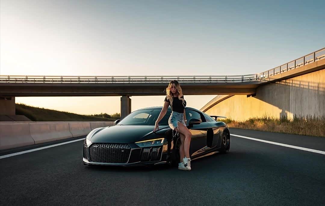 讲真,美女和车你更喜欢哪一个?_奥迪r8论坛_手机汽车之家