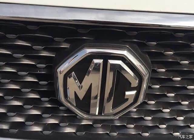 名爵的车标mg彰显了独特的个性.