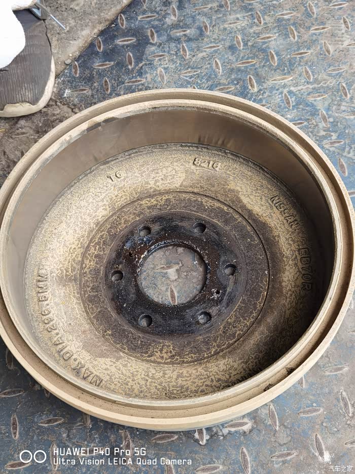 途达全车刹车系统保养的重要性特别是后刹车锅具体看图吧