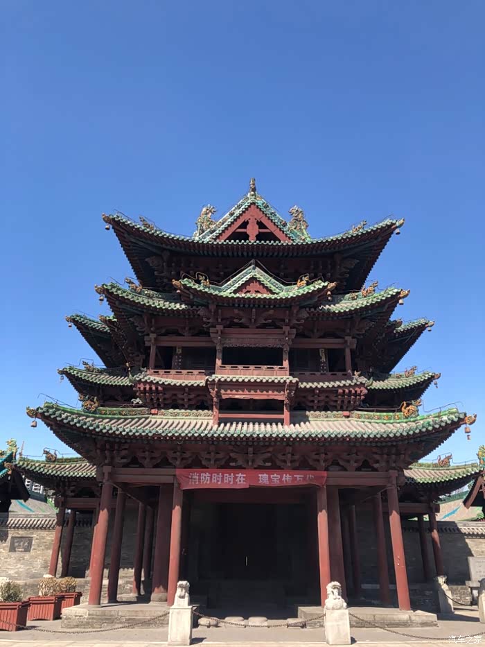 三晋四大名楼之一祆神楼