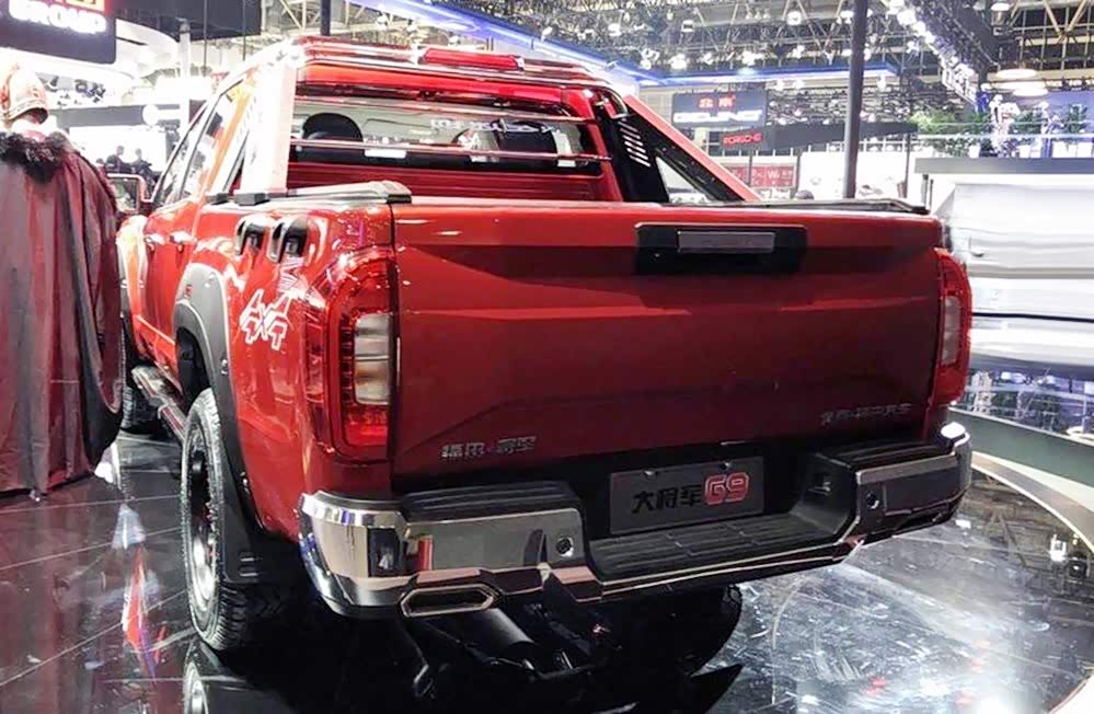 这辆车是2020年北京车展上北汽福田首发亮相的福特大将军皮卡