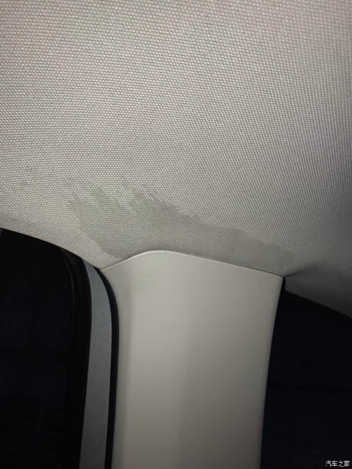 5400公里的途观l车顶漏水