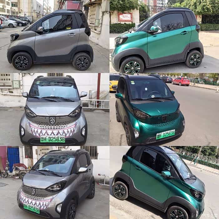 宝骏e100贴膜改色,一步步走来的心路历程.