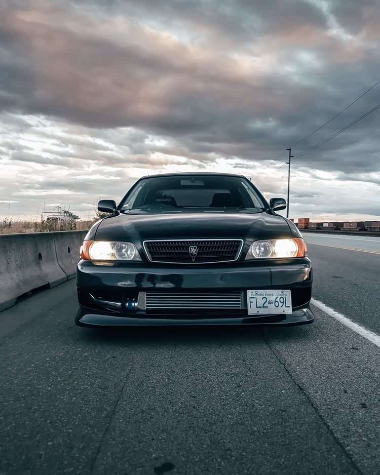 丰田jzx100,算得上锐志的爸爸!真的很帅