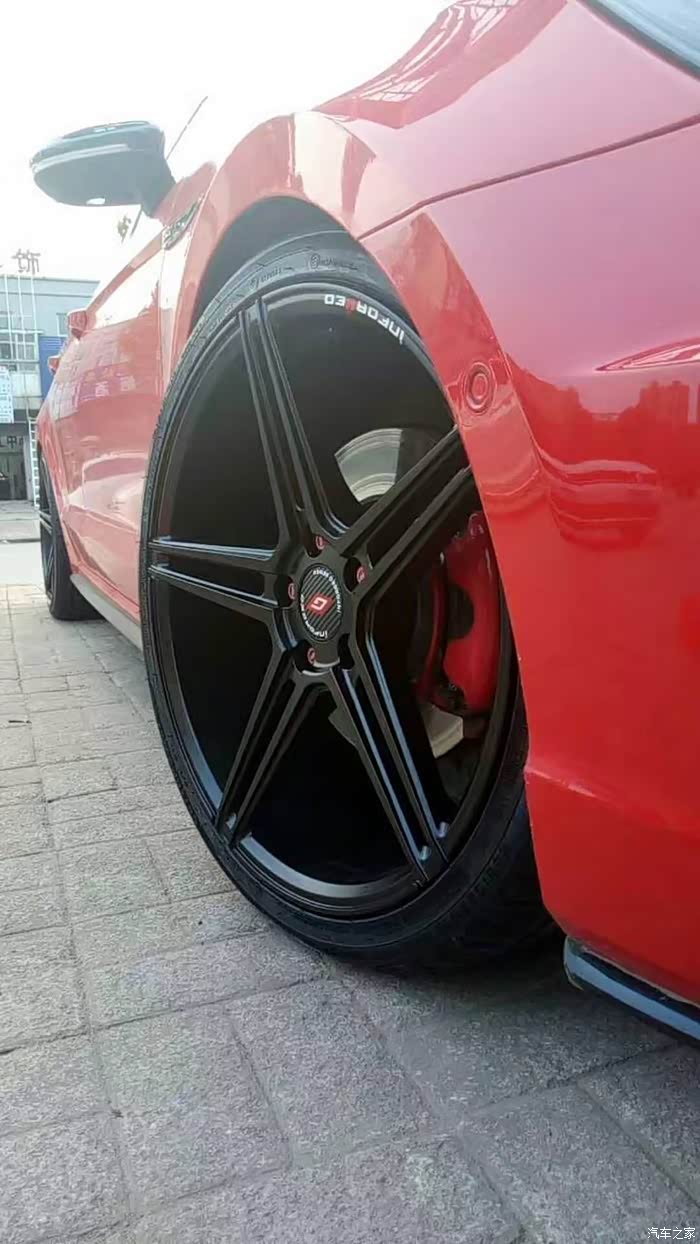 有车友改ifg5五福轮毂吗