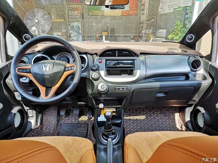 二代飞度ge8折腾之座椅及门板改装图