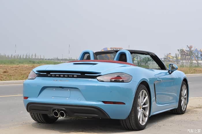 【图】迟到的porsche 718boxster迈阿密蓝作业_保时捷718论坛_汽车之